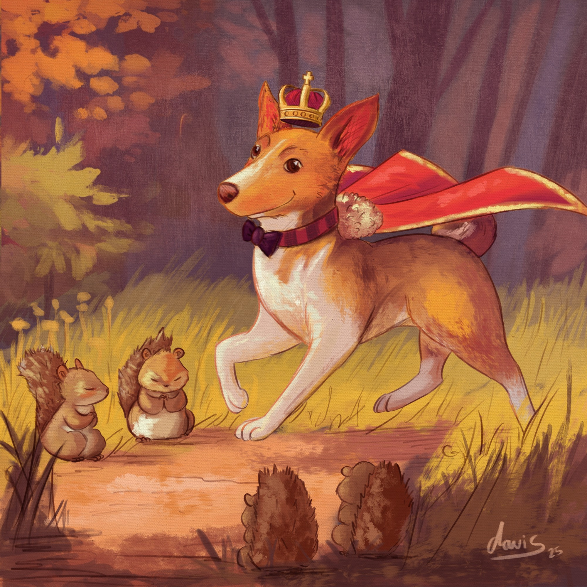 Basenji Dog Commission