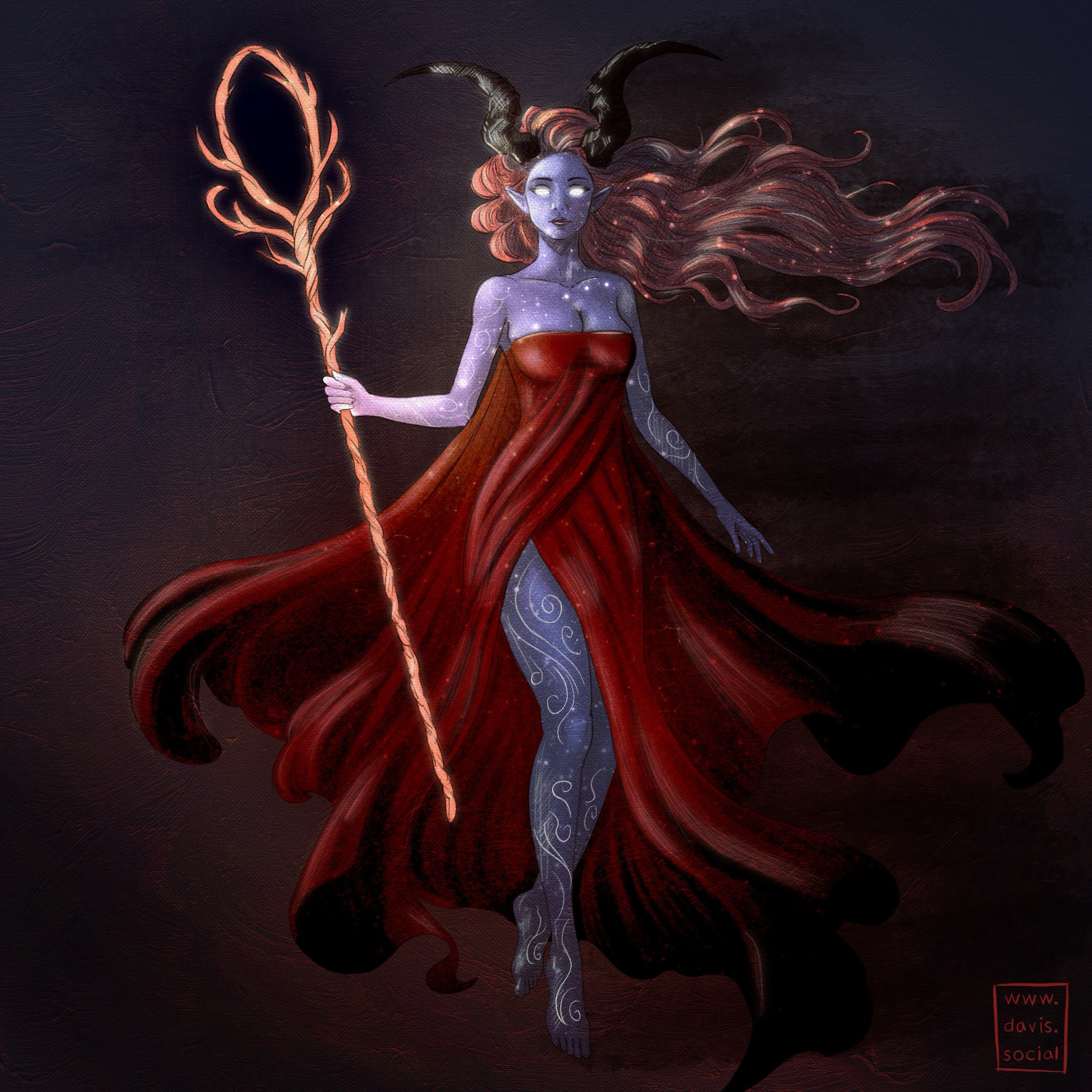 Horned Celestial Sorceress