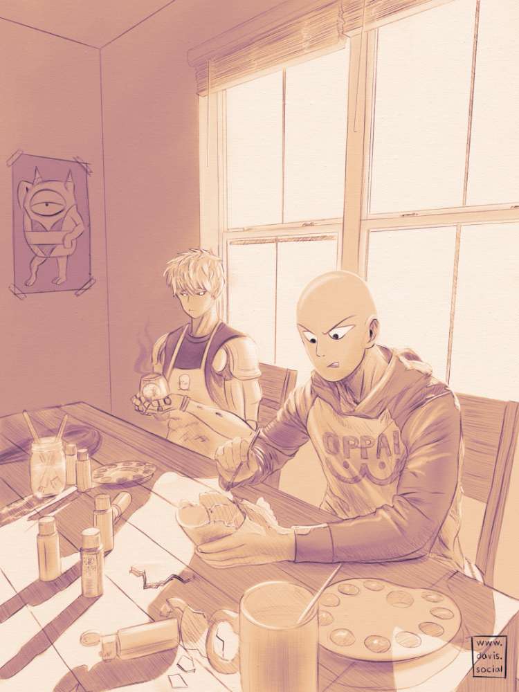 Saitama And Genos
